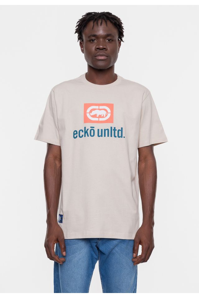 Camiseta-Ecko-Estampada-Areia