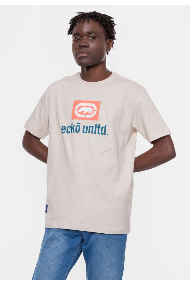 Camiseta-Ecko-Estampada-Areia