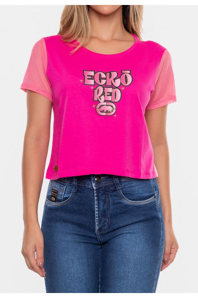 Cropped-Ecko-Feminina-Elu-Pink
