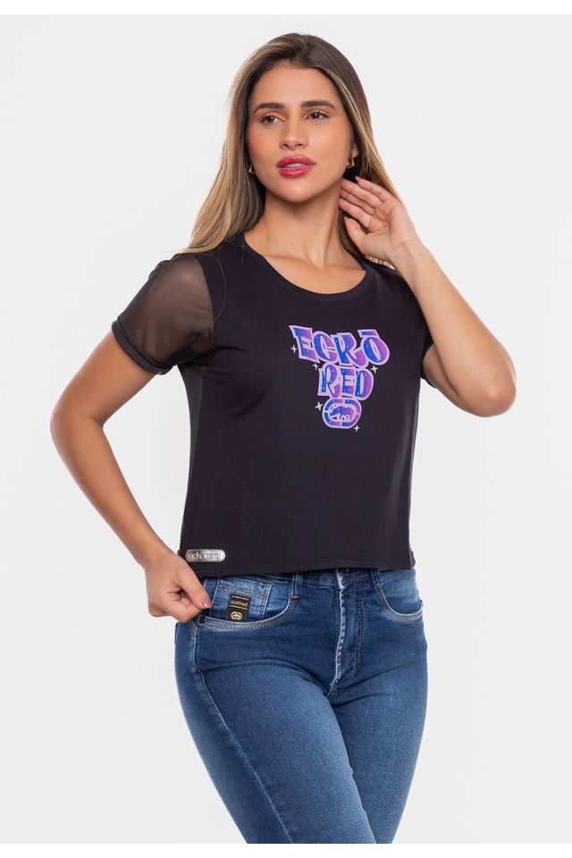 Cropped-Ecko-Feminina-Elu-Preta