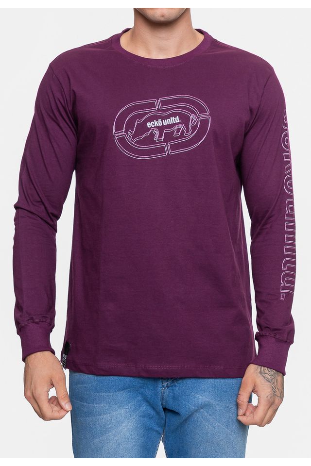 Camiseta-Ecko-Fashion-Basic-Manga-Longa-Judy-Vinho