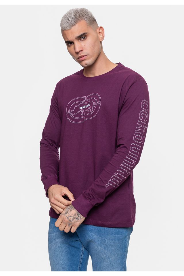 Camiseta-Ecko-Fashion-Basic-Manga-Longa-Judy-Vinho