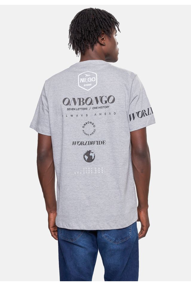 Camiseta-Onbongo-Masculina-Cinza-Mescla