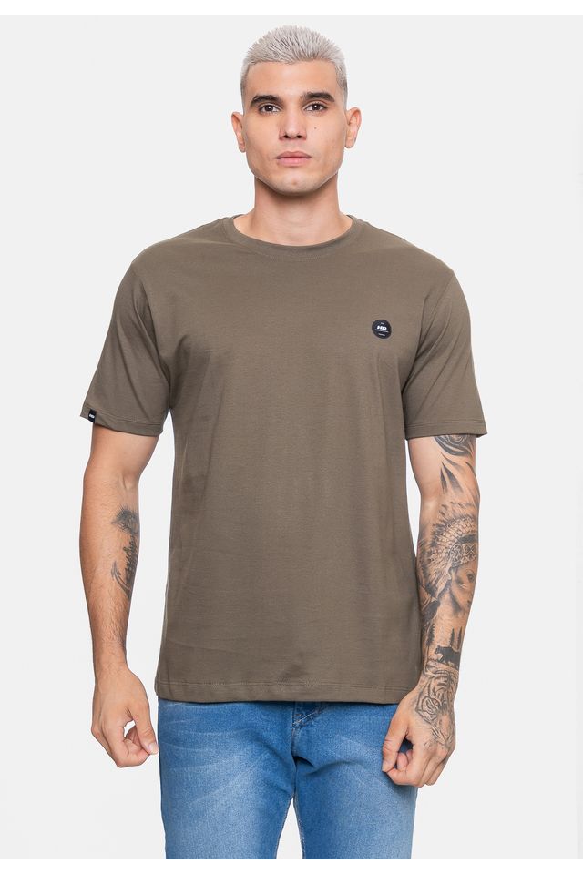 Camiseta-HD-Masculina-Marrom-Castor Camiseta-HD-Masculina-Marrom-Castor
