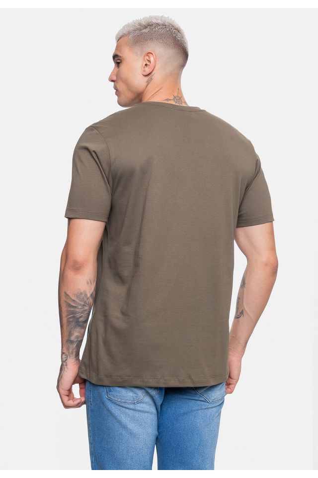 Camiseta-HD-Masculina-Marrom-Castor