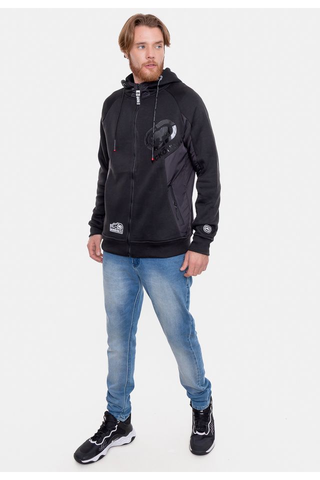 Moletom-Ecko-Canguru-Aberto-Preto