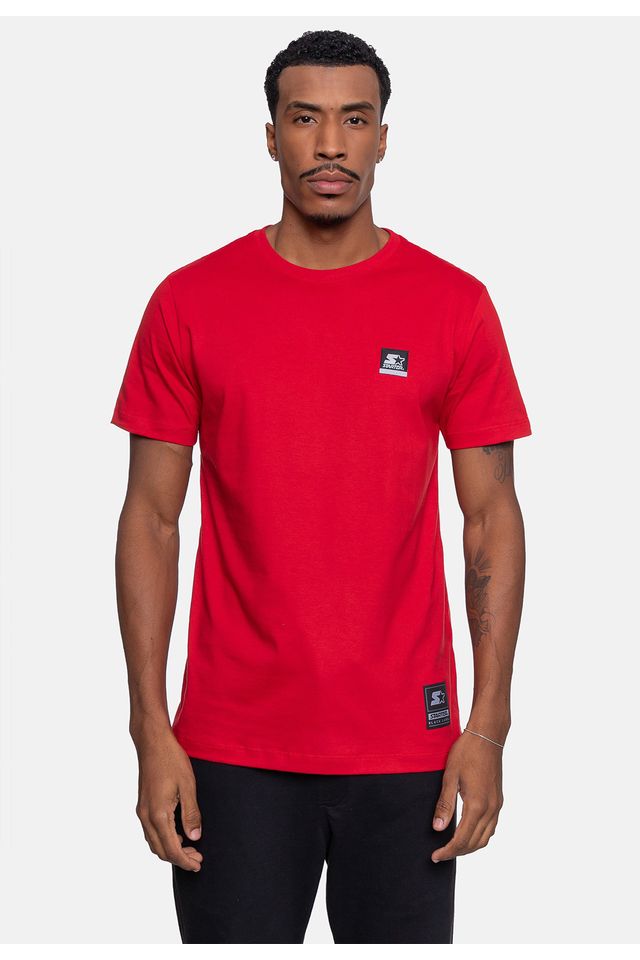 Camiseta-Starter-Estampada-Vermelha