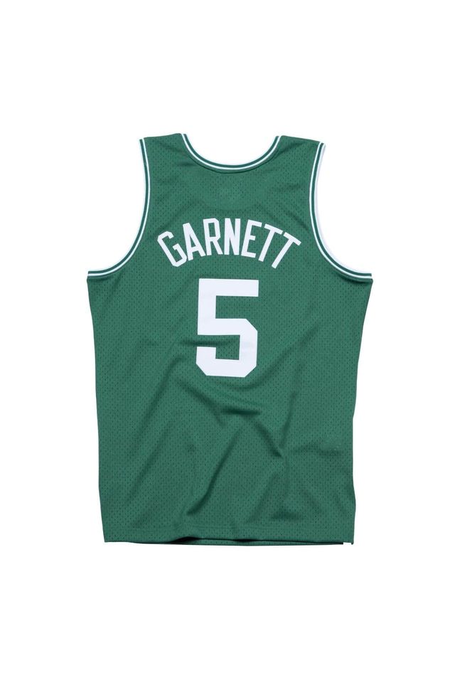 Regata-Mitchell---Ness-Road-Swingman-Jersey-Boston-Celtics-2007-08-Kevin-Garnett-Verde