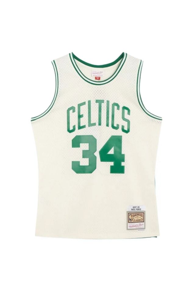 Regata-Mitchell---Ness-Cream-Swingman-Jersey-Boston-Celtics-2007-08-Paul-Pierce-Off-White Regata-Mitchell---Ness-Cream-Swingman-Jersey-Boston-Celtics-2007-08-Paul-Pierce-Off-White