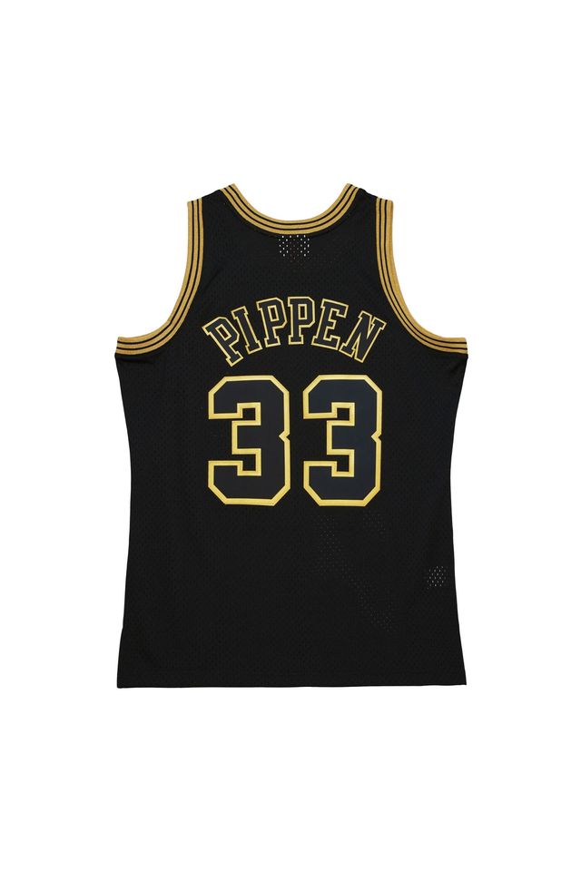 Regata-Mitchell---Ness-Black-Gold-Swingman-Jersey-Chicago-Bulls-2003-04-Scottie-Pippen-Preta