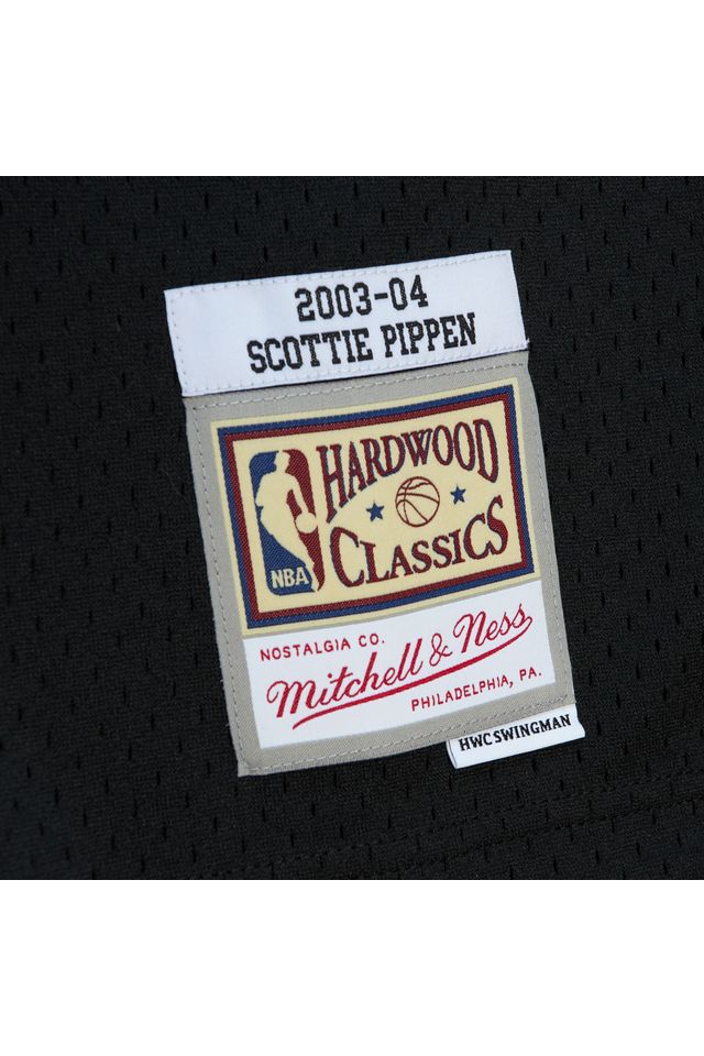 Regata-Mitchell---Ness-Black-Gold-Swingman-Jersey-Chicago-Bulls-2003-04-Scottie-Pippen-Preta