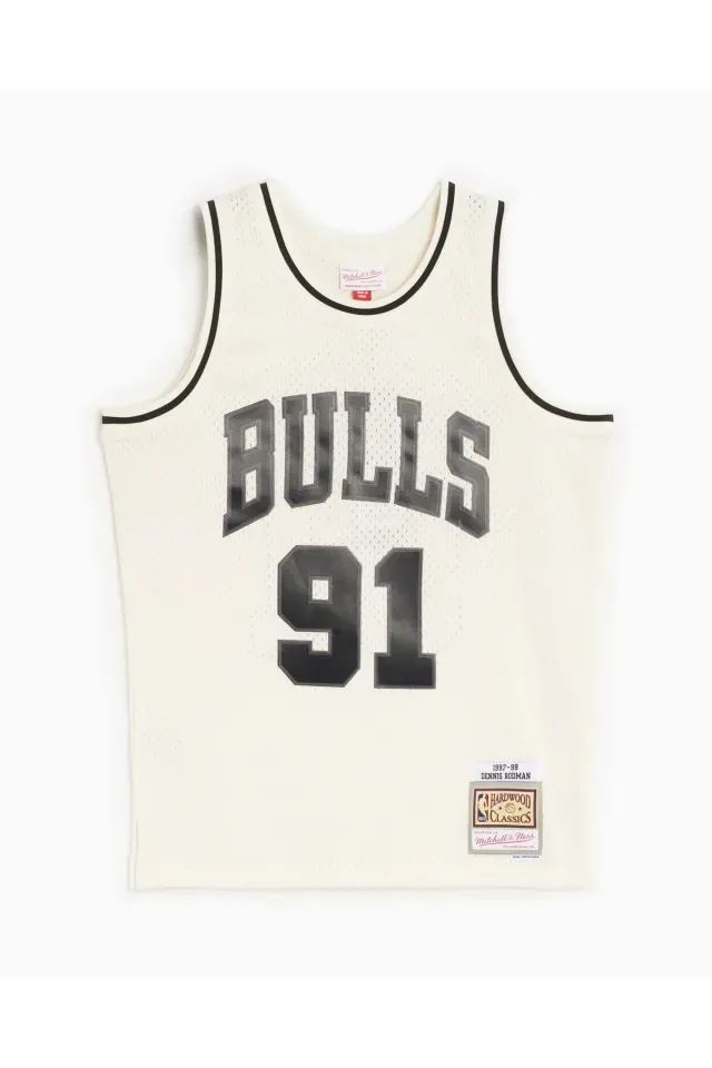 Regata-Mitchell---Ness-Off-Court-Swingman-Jersey-Chicago-Bulls-1997-98-Dennis-Rodman-Off-White Regata-Mitchell---Ness-Off-Court-Swingman-Jersey-Chicago-Bulls-1997-98-Dennis-Rodman-Off-White