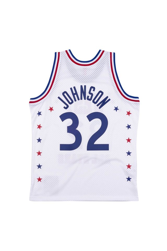 Regata-Mitchell---Ness-All-Star-West-Swingman-Jersey-1983-Magic-Johnson-Branca