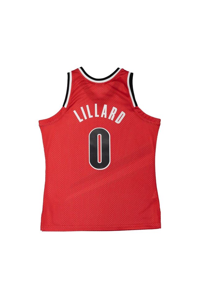 Regata-Mitchell---Ness-Alternate-Swingman-Jersey-Portland-Trail-Blazers-2012-13-Damian-Lillard-Vermelha