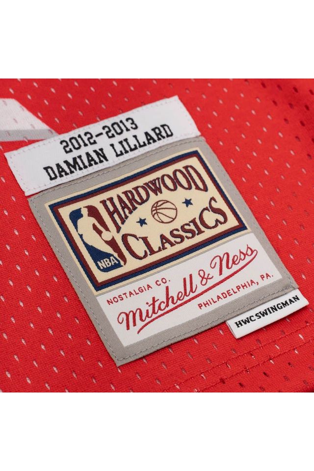 Regata-Mitchell---Ness-Alternate-Swingman-Jersey-Portland-Trail-Blazers-2012-13-Damian-Lillard-Vermelha