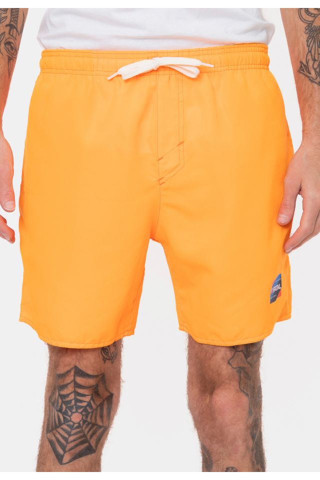 Shorts-Fatal-Com-Elastico-Laranja