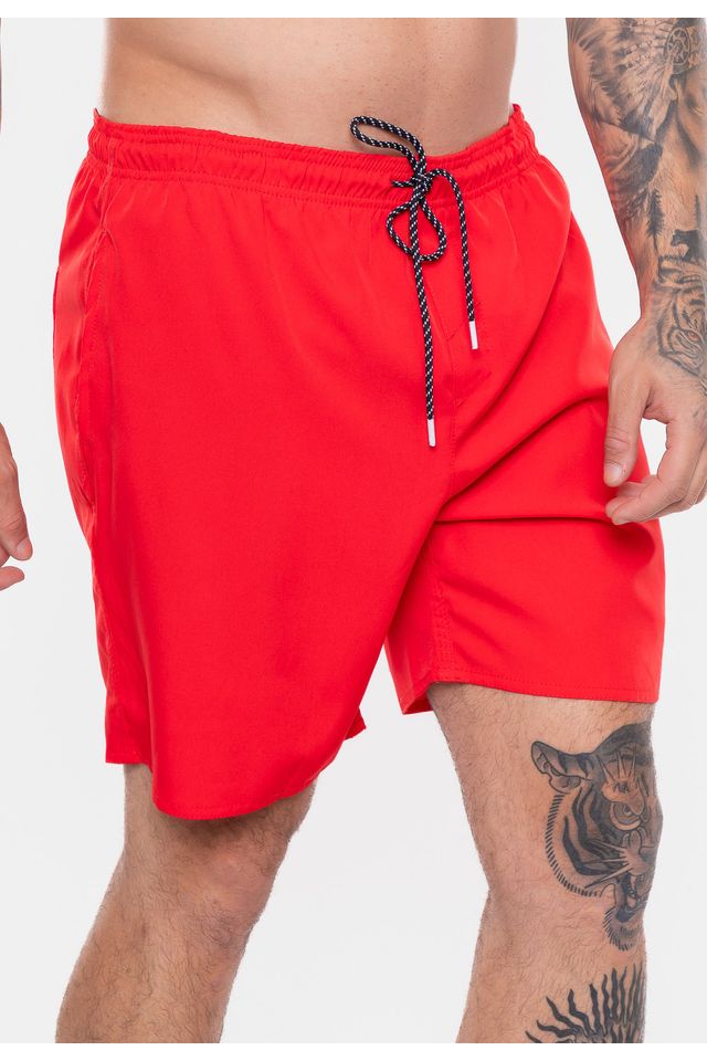 Shorts-Fatal-Elastico-Vermelho-Rubi