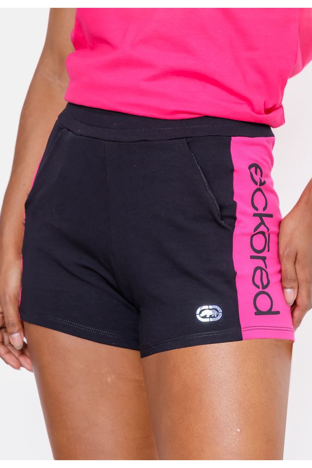 Shorts-Ecko-Feminino-Recorte-Ela-Preta