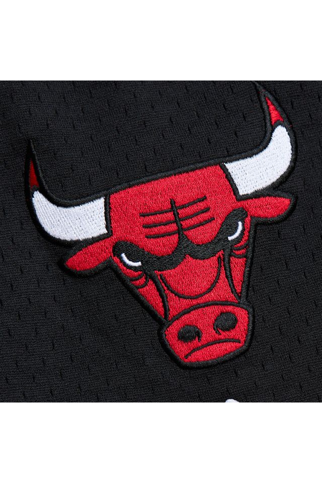 Shorts-Mitchell---Ness-Just-Don-7-Inch-Chicago-Bulls-Preto-com-Vermelho