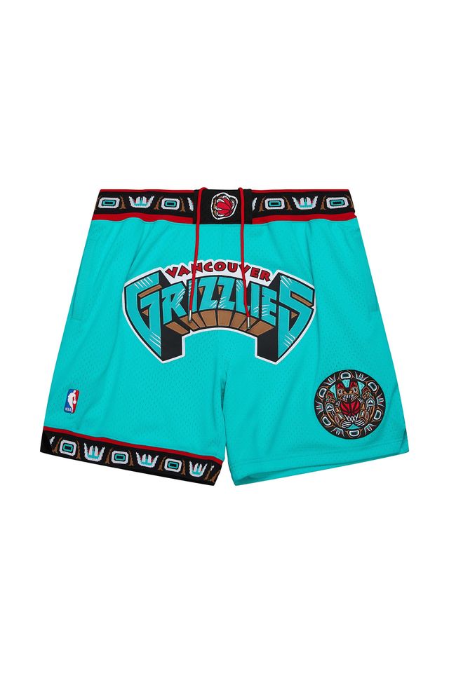 Shorts-Mitchell---Ness-Just-Don-7-Inch-Vancouver-Grizzlies-Verde Shorts-Mitchell---Ness-Just-Don-7-Inch-Vancouver-Grizzlies-Verde