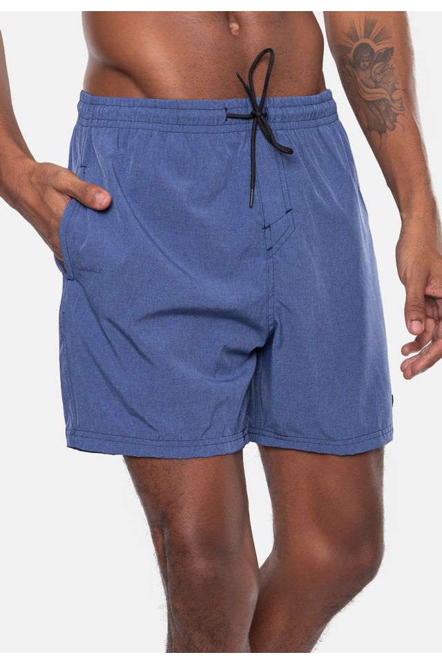 Shorts-Ecko-Elastico-Azul-Marinho Shorts-Ecko-Elastico-Azul-Marinho