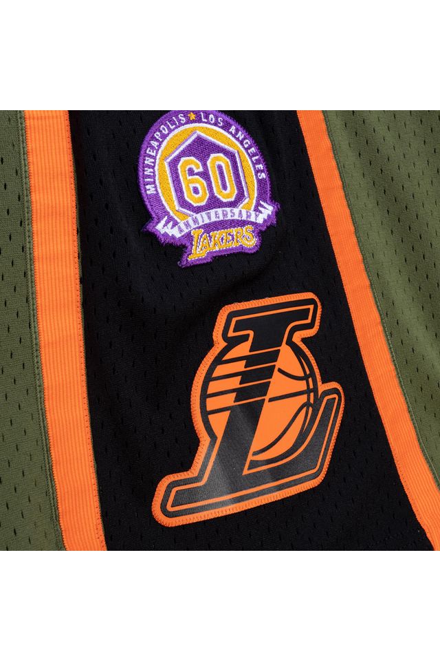 Shorts-Mitchell---Ness-Flight-Swingman-Los-Angeles-Lakers-Verde