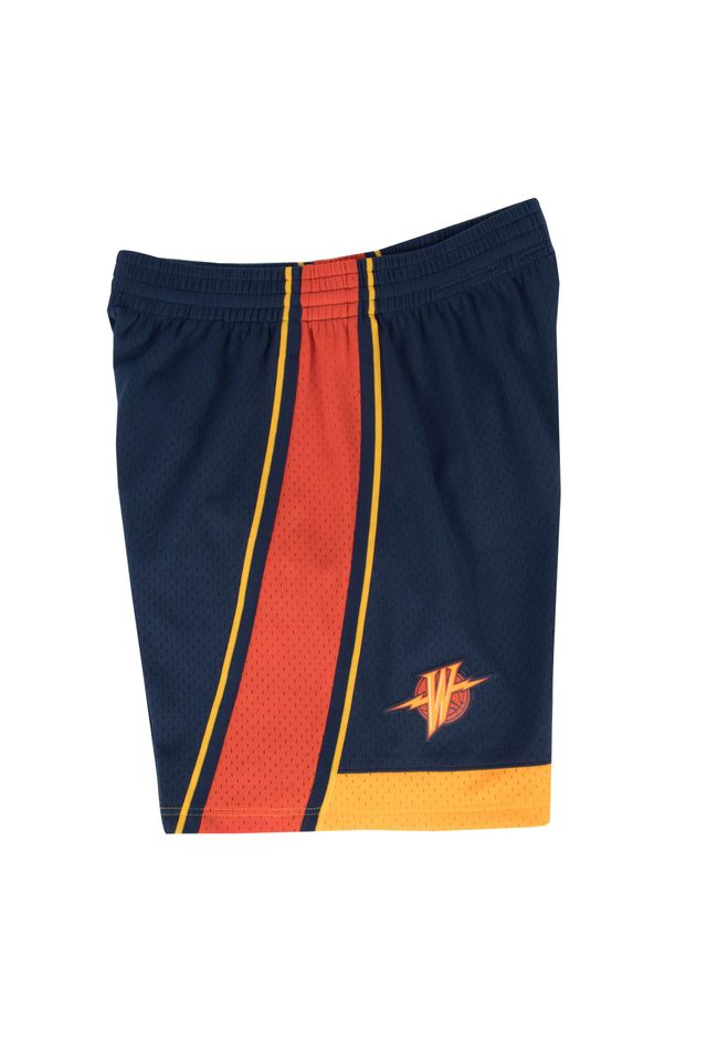 Shorts-Mitchell---Ness-Swingman-Golden-State-Warriors-Road-2009-10-Azul-Marinho