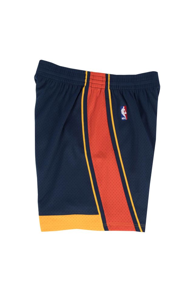 Shorts-Mitchell---Ness-Swingman-Golden-State-Warriors-Road-2009-10-Azul-Marinho