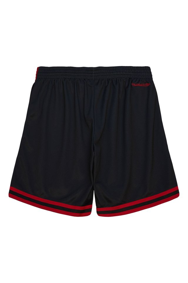Shorts-Mitchell---Ness-Big-Face-7-0-Fashion-Chicago-Bulls-Preto