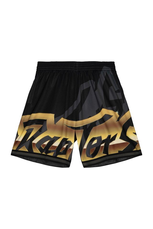 Shorts-Mitchell---Ness-Big-Face-4-0-Fashion-Toronto-Raptors-Preta Shorts-Mitchell---Ness-Big-Face-4-0-Fashion-Toronto-Raptors-Preta