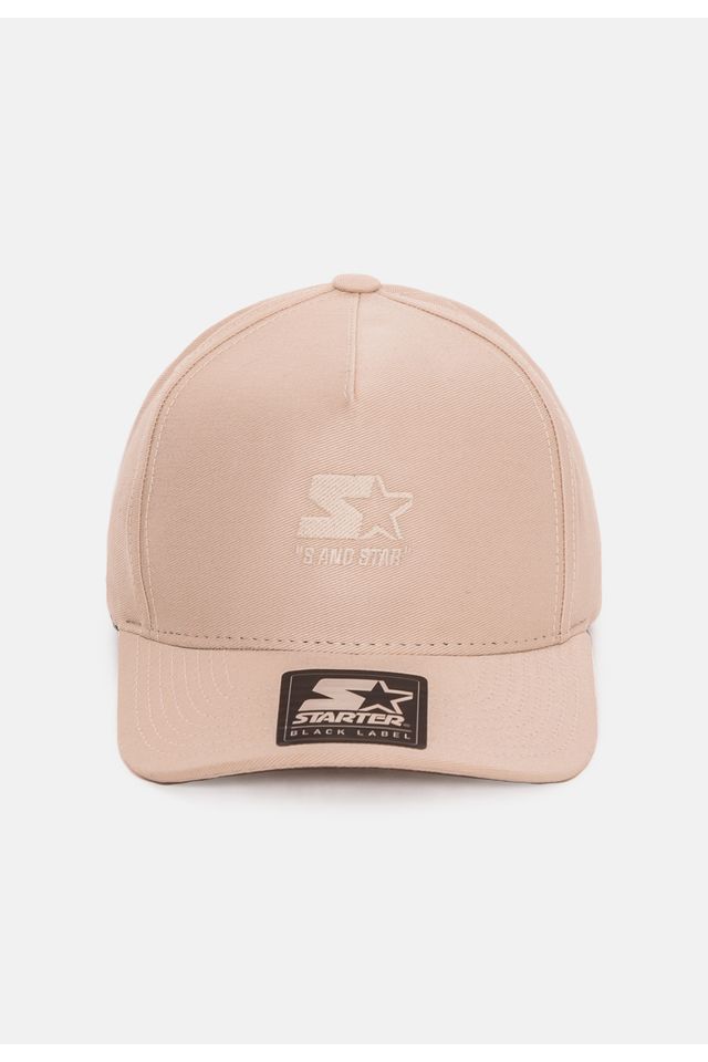 Bone-Starter-Snapback-Aba-Curva-Label-Bege