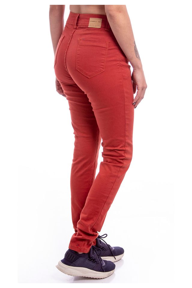 Calca-Jeans-Oneill-Feminina-Color-Skinny-Laranja