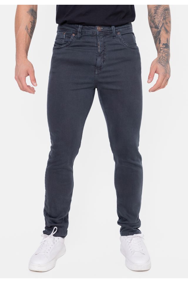 Calca-Jeans-Onbongo-Color-Slim-Preta