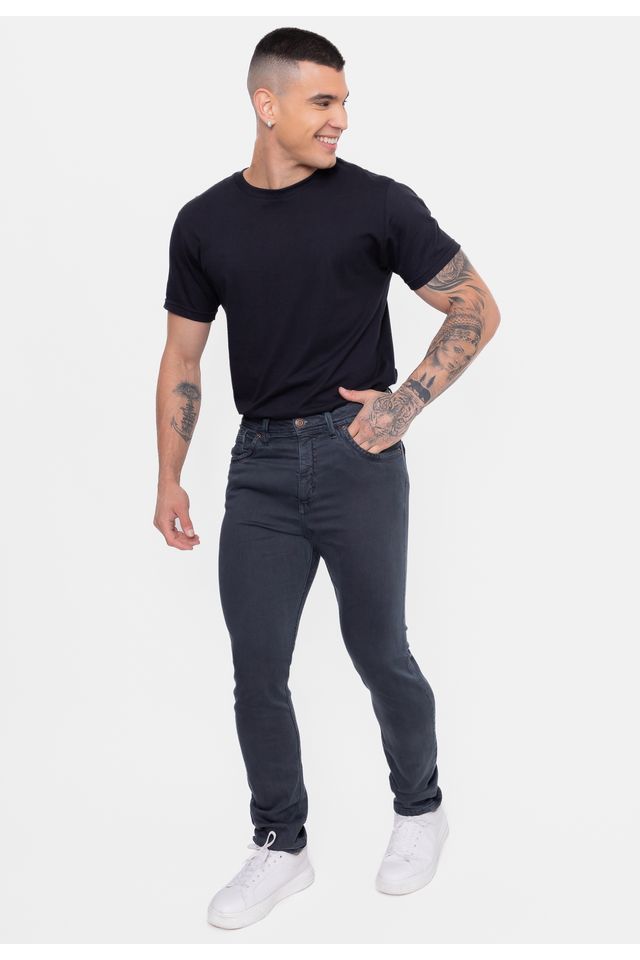 Calca-Jeans-Onbongo-Color-Slim-Preta