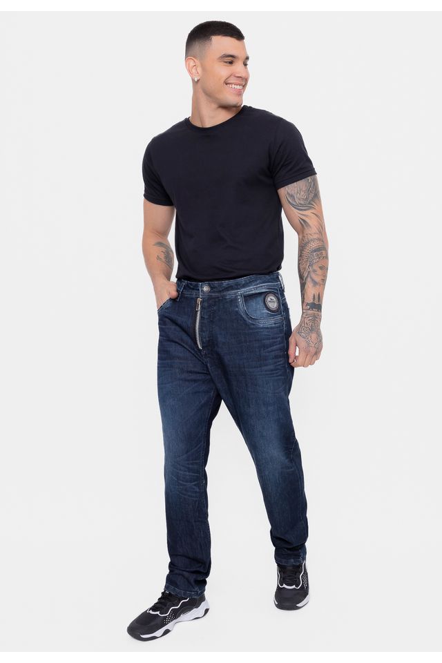 Calca-Jeans-Onbongo-Jeans-Slim-Azul