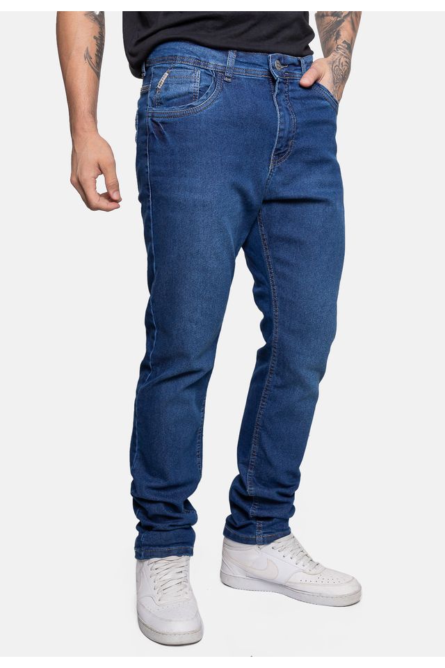 Calca-Jeans-HD-Jeans-Slim-Masculina-Azul
