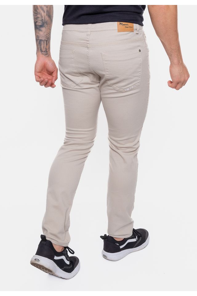 Calca-Jeans-Onbongo-Color-Slim-Areia