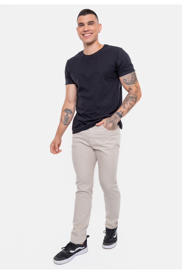 Calca-Jeans-Onbongo-Color-Slim-Areia