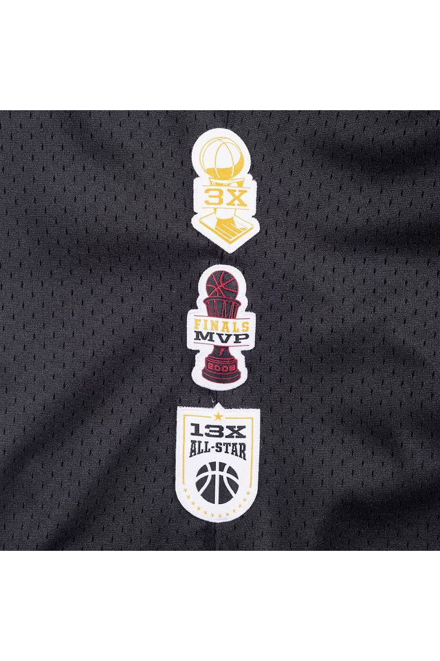 Regata-Mitchell---Ness-Hardwood-Classics-Swingman-Jersey-Miami-Heat-2006-07-Dwyane-Wade-Preta