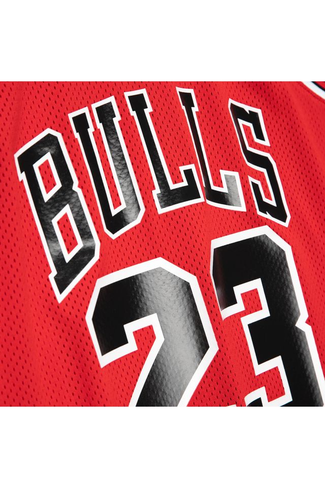 Regata-Mitchell---Ness-Authentic-Jersey-Chicago-Bulls-1986-1987-Michael-Jordan-Vermelha