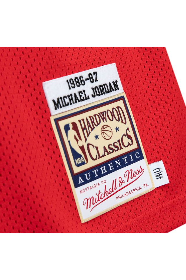 Regata-Mitchell---Ness-Authentic-Jersey-Chicago-Bulls-1986-1987-Michael-Jordan-Vermelha