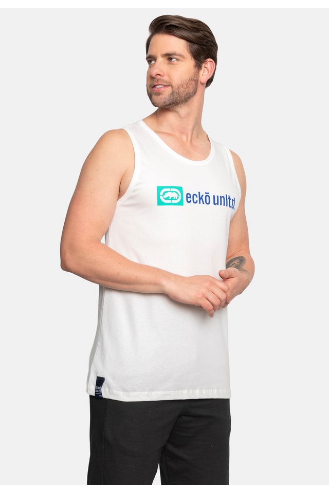 Regata-Ecko-Estampada-Branca