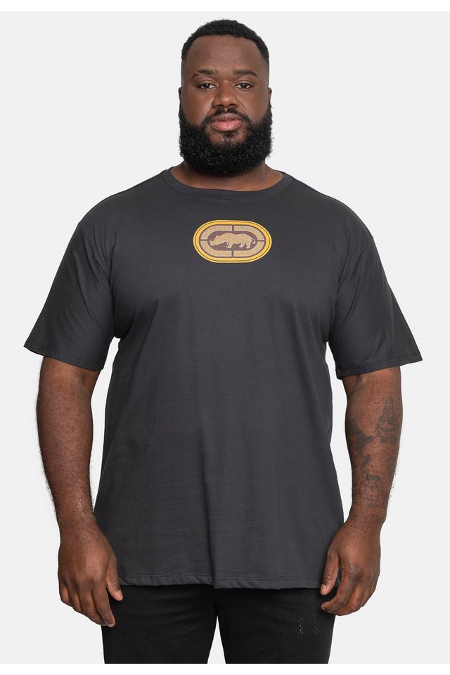 Camiseta Ecko Estampada Plus Size Grafite - Plus P Camiseta Ecko Estampada Plus Size Grafite - Plus P