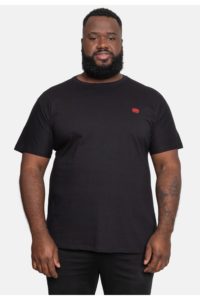 Camiseta Ecko Masculina Preta - Plus P