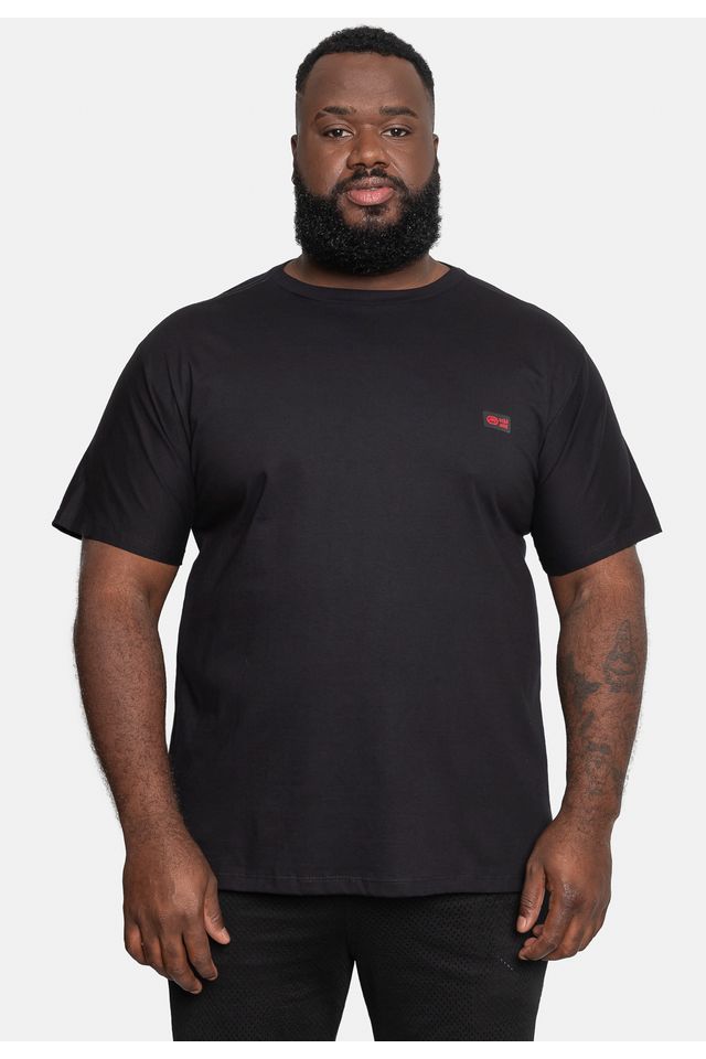 Camiseta Ecko Estampada Plus Size Preta - Plus P