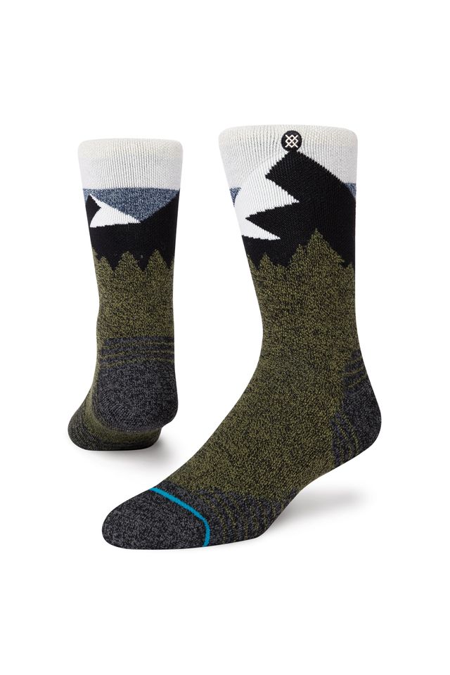 Meia Stance Divided Multicolorida - ÚNICO