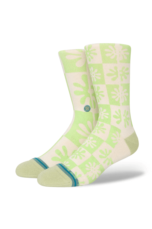 Meia Stance Poppins Verde Mescla - ÚNICO