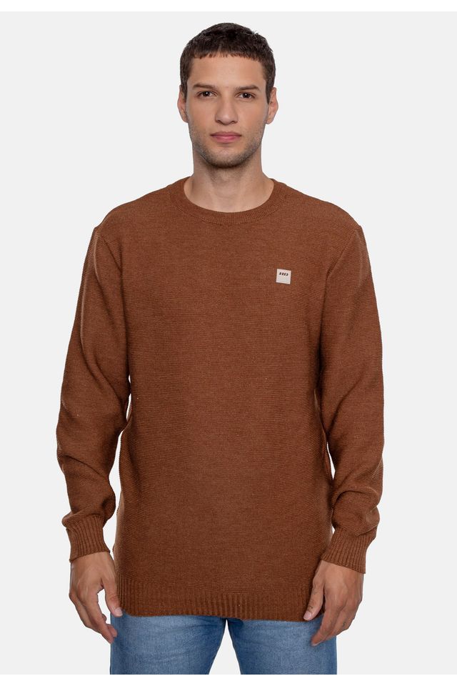 Moletom HD Retilinea Marrom - P