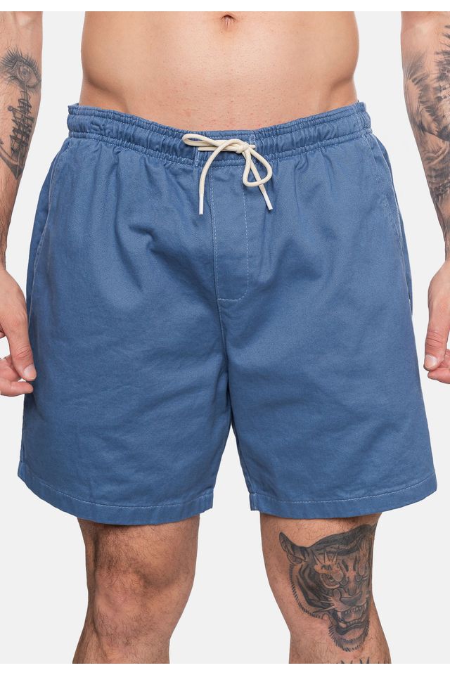 Shorts HD Sarja Masculino Azul - P
