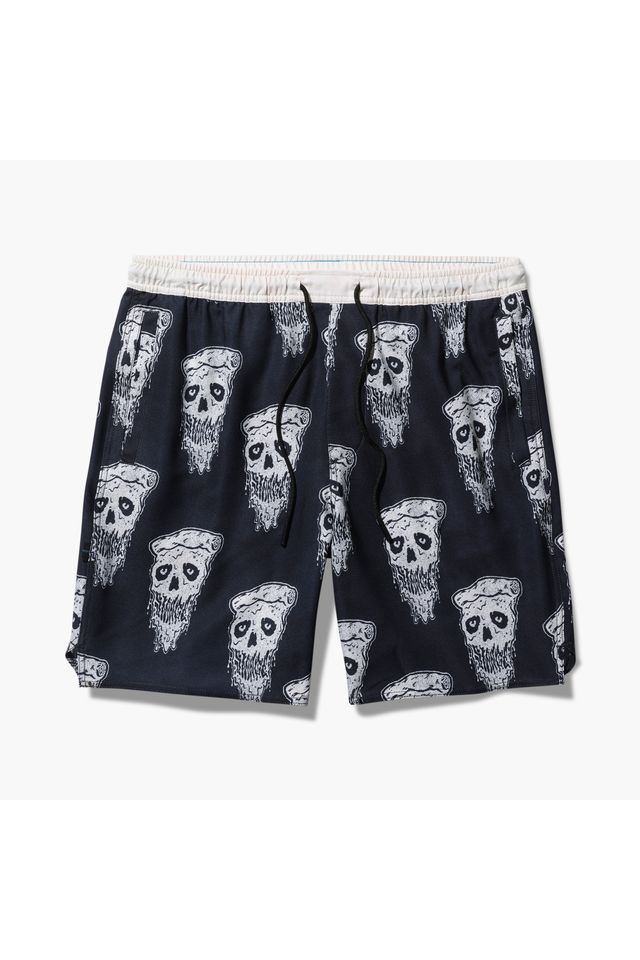 Shorts Stance  Preto c/ Branco - S